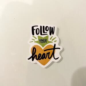 5/$10  Inspirational Waterproof New Vinyl Sticker Decal
